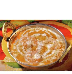 バタープラウカレー.  Butter prawn curry