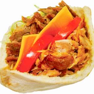 チキンチーズケバブサンド Chicken cheese Kebab sandwich