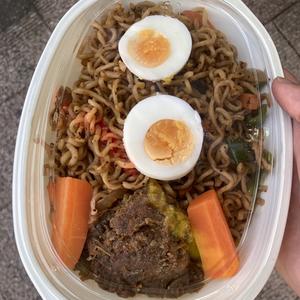 カレーチキン焼きそば