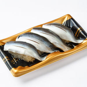 こはだにぎり 4-piece set of kohada gizzard shad