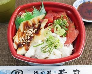 丼丸 穴子漬け縁側丼