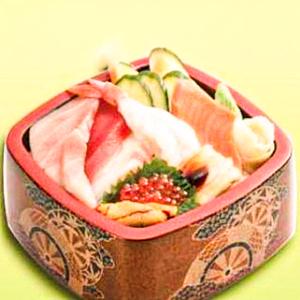 特上ちらし箱寿司