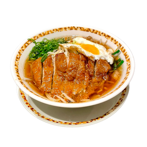 排骨 パァグーメン(トンカツのせラーメン)