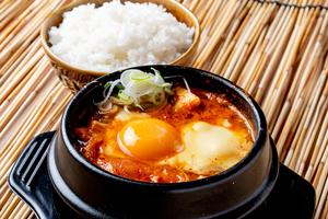 キムチチーズスンドゥブ～ごはん付き～