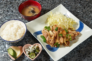 生姜焼き定食