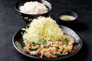 塩すたみな焼き定食