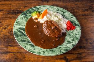 スパイスカレー ハンバーグ