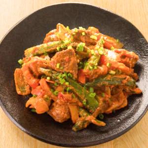 マトンオクラカレー/Mutton Okura Curry