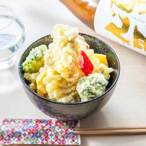 さっぱり鶏天丼(おろしポン酢)Fresh Chicken Tempura Rice Bowl