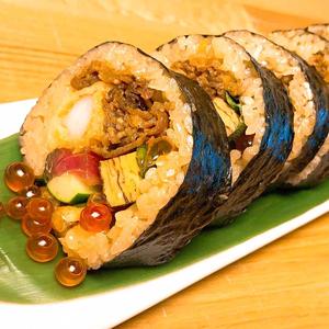 豪華海鮮太巻
