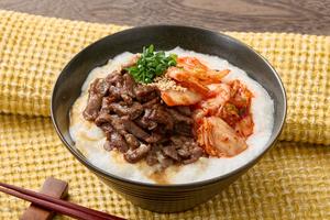 【高タンパク】牛ハラミとキムチねば丼 Harami ＆ Kimchi Neba-Don