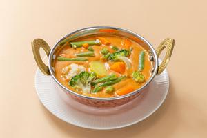 ミックスヘシタフルカレー--Mix-Vegetable-Curry
