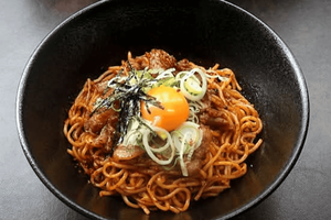 スタミナ辛・焼き油そば