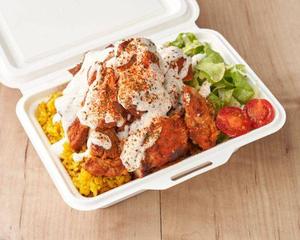 NY屋台メシ!!チキンオーバーライス 【特盛り】チキンオーバーライス [Extra Large Portion] Chicken Over Rice