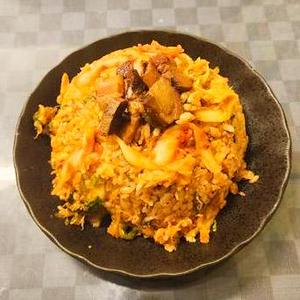 キムチチャーハン Kimchi Fried Rice