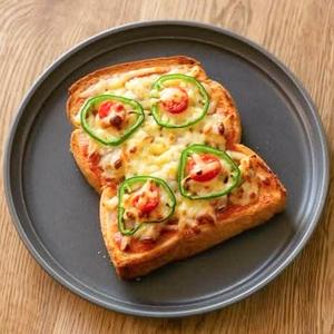 自家製ベーコンと発酵ケチャップのピザトーストset