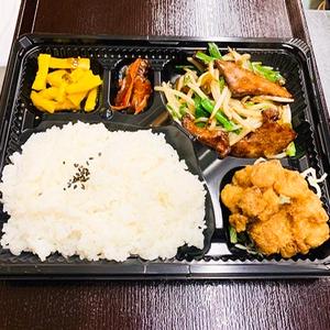 ニラレバー弁当