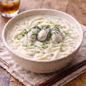 牡蠣の濃厚コク旨クリームうどん(冷)