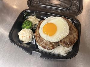 いわたきエッグダブルハンバーグBOX
