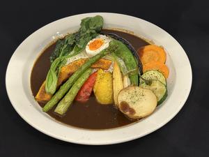 欧風黒バター彩り野菜カレー(ごはん350g)