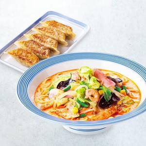 ピリカラちゃんぽんぎょうざ5個セット