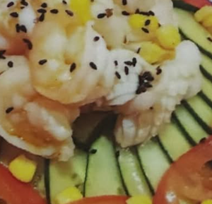 海鮮サラダ