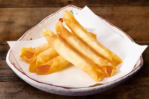 和食めん処サガミ チーズの包み上げ