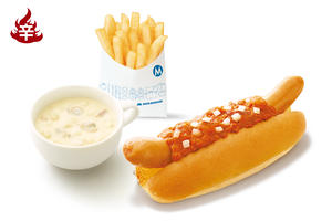 モスバーガー 【+70円ドリンクセット】チリドッグ