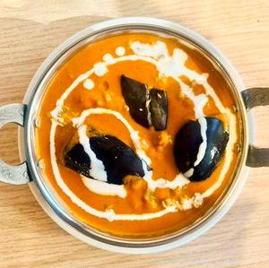 キーマ茄子カレー Keema eggplant curry