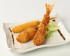 世界の山ちゃん 串揚げ3種盛