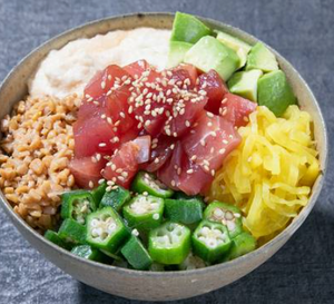マグロとアボカドのネバトロ丼【TaANB】