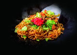 ソース米粉焼きそば