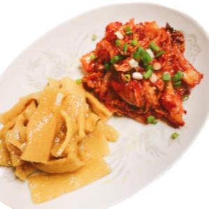 メンマとキムチセット