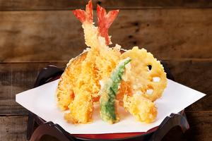 和食めん処サガミ 海老天ぷら盛り合わせ