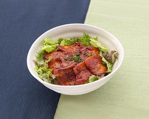 コチュジャンサムギョプサル丼 Gochujang pork belly rice bowl