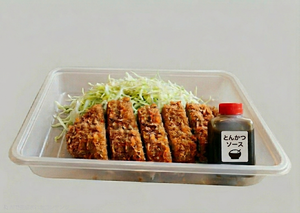 とんかつ キャベツソース付き