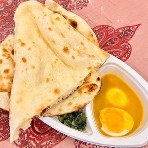 玉子カレー＆ナン/Egg Curry ＆ Naan