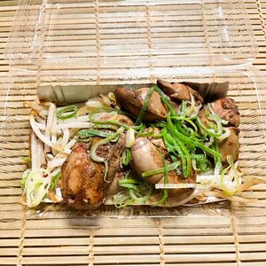 大山鶏肝レアステーキ