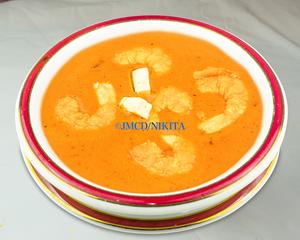 プラウンバターカレー/Prawn Butter Masala Curry