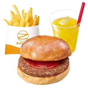 ゼッテリア ZETTERIA わくわくハンバーガーセット WAKUWAKU Burger Set