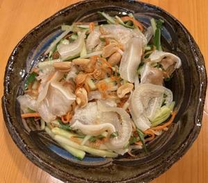耳豚サラダ
