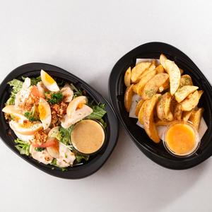 R’sシェフサラダvol.2  フライドポテトチリマヨディップセット