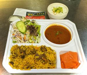 スペシャルマトンビリヤニお弁当せ  つと-Recommended dum Mutton biryani bento set