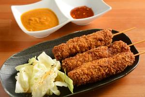 カレー串カツ Curry Kushi Katsu