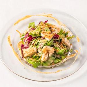 蒸し鶏のサラダ