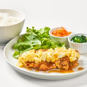 若鶏の1枚揚げ弁当(特製タルタル)