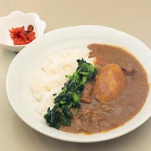 おうちの手作りビーフカレーMサイズ+ほうれん草