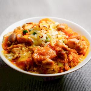 炙りチーズの親子丼(鶏 80g) Seared cheese Oyakodon(80g chicken)