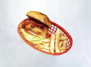 【人気No.2】ベーコンチーズバーガー