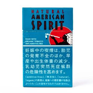 ナチュラルアメリカンスピリット オーガニック リーフ ターコイズ 14本入